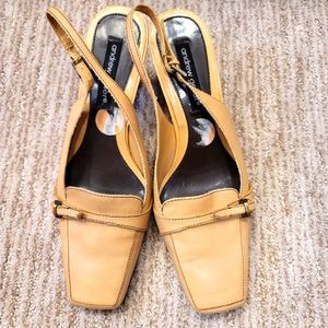 Andrew Geller Ankle Strap Sandals